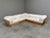Remarks: Rare modular lounge sofa by Eilersen, Danish design from the 1990s. Five elements with a solid oak wooden...