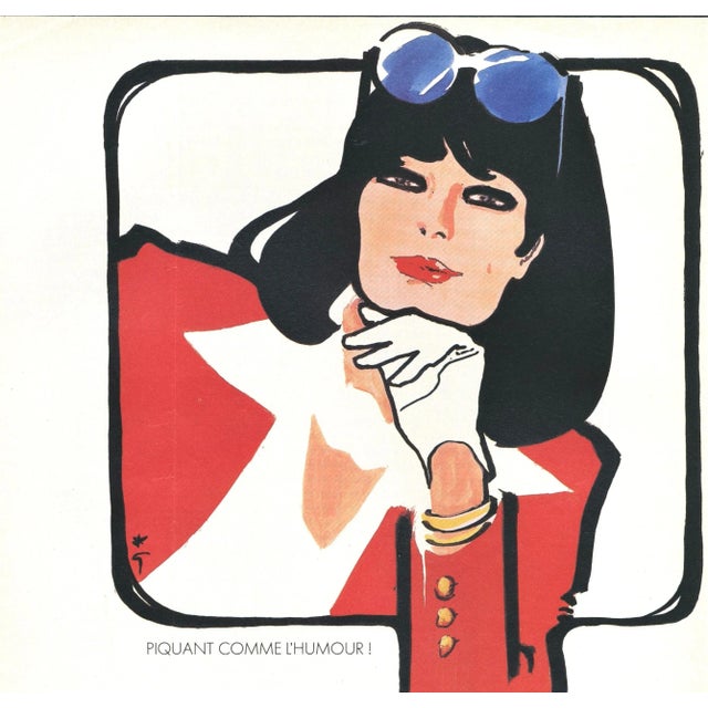 This is a vintage French advertisement print for Diorella, a fragrance created by Christian Dior. It originally appeared...