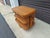 1980s Vintage Mid Century Modern Rattan 3 Tier Revolving Table / Tv Stand 3 Pencil Reed Rattan Shelves. For Sale - Image 5 of 10
