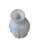 Glass Mid Century Italian Murano Style White Ribbed Rigadin Glass Vase With Millefiori Murrine For Sale - Image 7 of 9