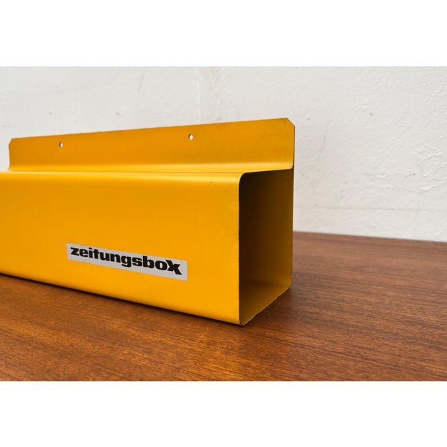 Mid-Century German Space Age Newspaper Letter Box, 1960s For Sale - Image 4 of 17
