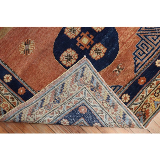 Early 20th Century Antique Khotan- 4'4" X 6'2" For Sale - Image 5 of 8