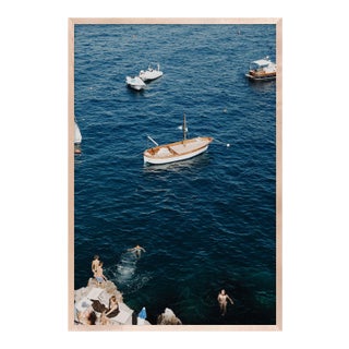 Il Perata 2 by Natalie Obradovich in Natural Maple Framed Paper, Small Art Print For Sale