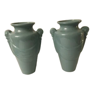 Pair of 1960s Neoclassical Style Vases