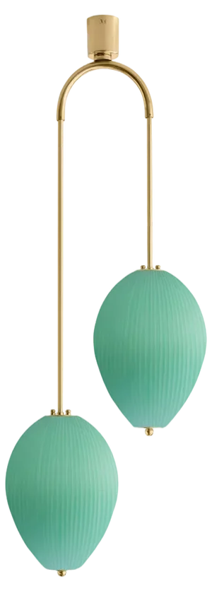 Double China 10 Hanging Lamp by Magic Circus Editions