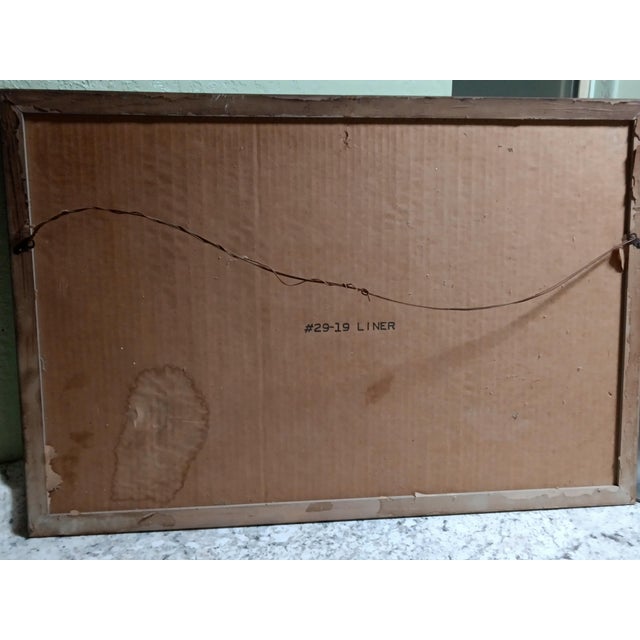 Mid-Century Modern 1950s Pink Flamingo Wall Mirror For Sale - Image 3 of 12