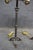Bronze Pair of Brass & Bronze Finish Table Lamps With Coconut Shell Shades For Sale - Image 8 of 12
