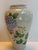 Art Deco Lenox "Blue Hydrangeas" Collection Ceramic 10.5" Tall Ivory Vase Embossed Hand Painted Floral Design For Sale - Image 3 of 15