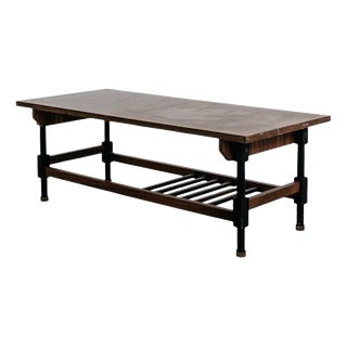 Vintage Scandinavian Teak Coffee Table, 1960 For Sale