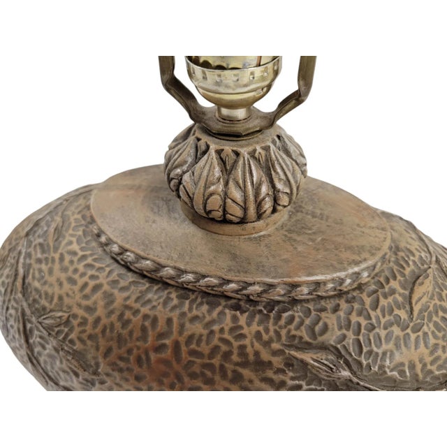 Hollywood Regency Sculptural Monkey Table Lamp For Sale In West Palm - Image 6 of 11