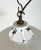 Metal Industrial White Enamel Factory Pendant Lamp, 1960s For Sale - Image 7 of 17
