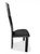 Postmodern Black Laquer Dining Chairs by Pietro Costantini for Ello, 1980s, Set of 6 For Sale - Image 4 of 7