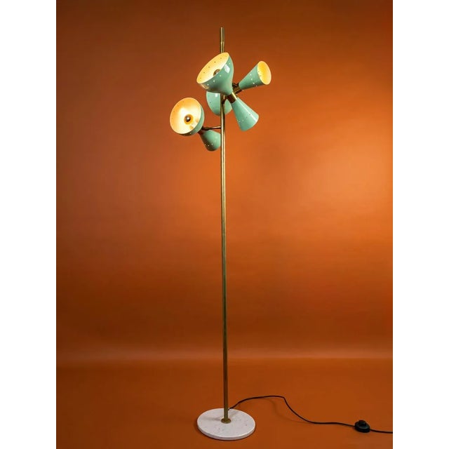 Stilnovo Vintage Floor Lamp in the style of Stilnovo, 1950s For Sale - Image 4 of 4