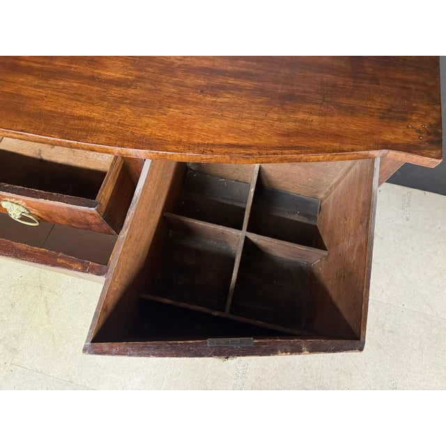 Georgian Mahogany Sideboard with Brass Handles, 1800 For Sale - Image 6 of 12