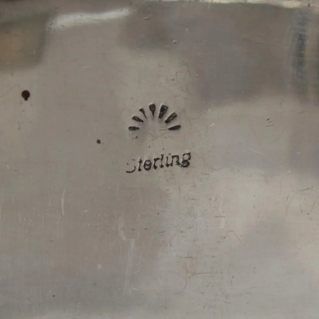 Vintage Signed Old Pawn Zuni Sterling Silver, Opal, & Red Jasper Bracelet For Sale In Philadelphia - Image 6 of 12