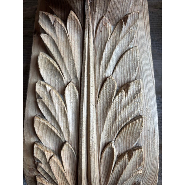 Antique Carved Pine Corbels, a 19th Century Pair For Sale - Image 10 of 13