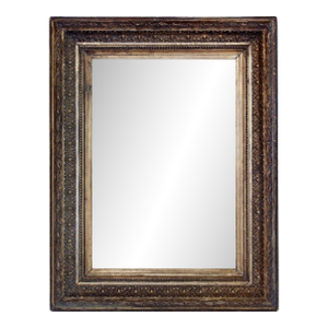 19th Century English Giltwood Beveled Mirror