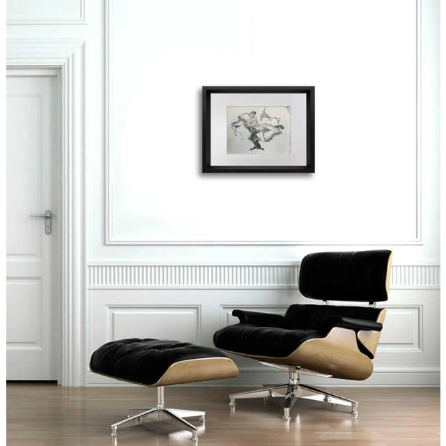 Paul Klee Limited Edition Lithograph. Size : 22x18cm. Frame Size: 18 3/4 x 17in. Titled Jungfrau im Baum (Virgin in the...