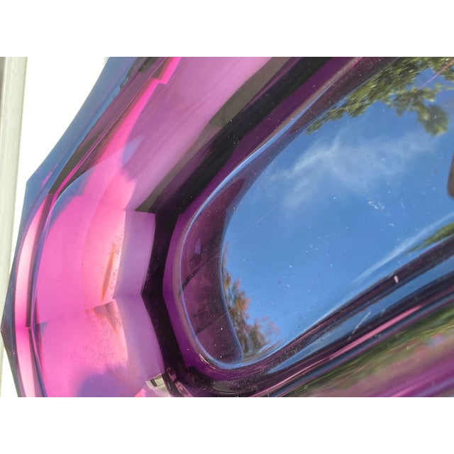 Glass Art Glass Vide Poche or Ashtray, France, 1940s For Sale - Image 7 of 11