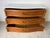 French Provincial 1960s Vintage French Provincial Louis XV Style Walnut & White Marble Top Three-Drawer Commode For Sale - Image 3 of 17