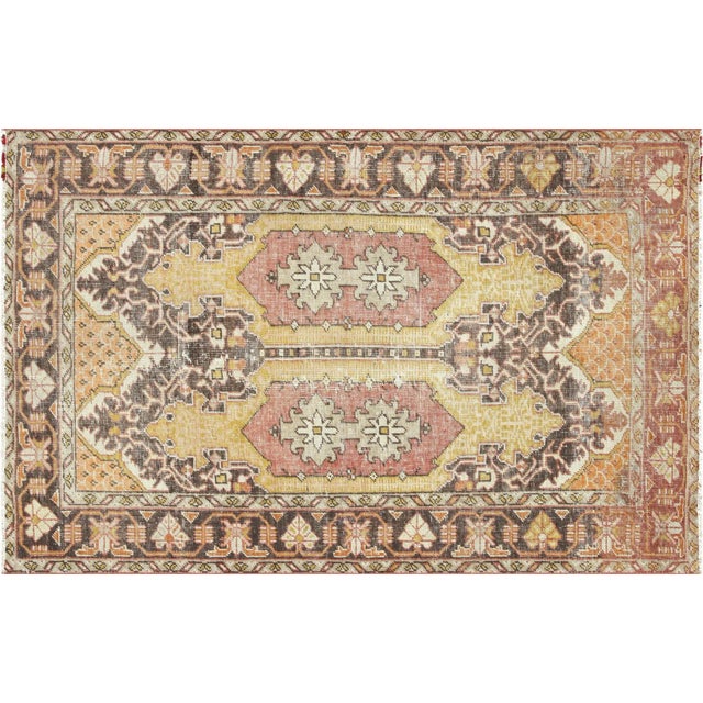 Textile 1960s Turkish Oushak Rug For Sale - Image 7 of 7