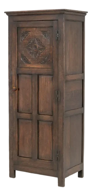 Jacobean Style Oak Wardrobe