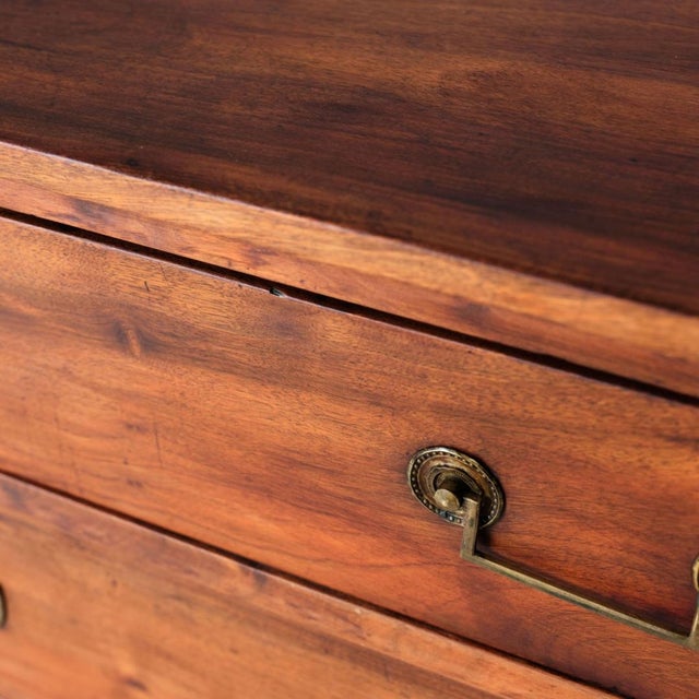 Wood 18th Century French Louis XVI Walnut Chest of Drawers For Sale - Image 7 of 11