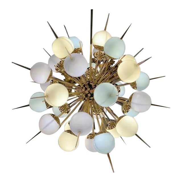 Modern Murano Sputnik Chandelier For Sale