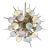 Modern Murano Sputnik Chandelier For Sale
