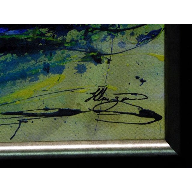 "Fleurs x-6" Original Oil Painting on Canvas by Helen Zarin Hand Signed by the Artist Art Condition: Mint Art Size: 20"x...