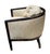 Late 20th Century Pair of Art Deco Style Tub Chairs With Loose Cushions For Sale - Image 14 of 17