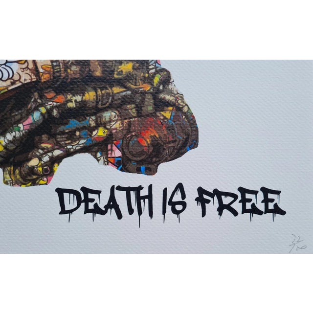 Death Nyc * Storm Trooper * 45 X 32 Cm * Signed * Limited * Certificate For Sale - Image 6 of 11