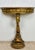 Italian Giltwood Demi-lune Table with Marble Top, Mid-20th Century For Sale - Image 6 of 11