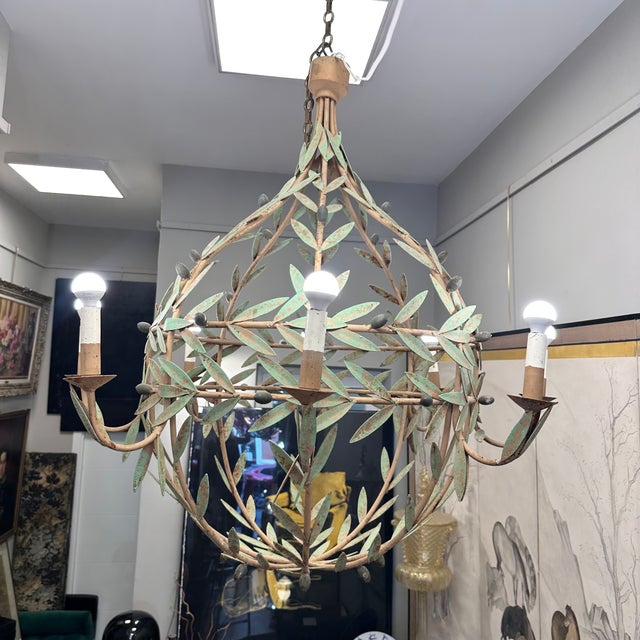 Vintage French Globe Lamp from Maison Baguès, 1970s For Sale - Image 6 of 18