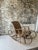 Wood Vintage Wicker and Rattan Rocking Chair For Sale - Image 7 of 8