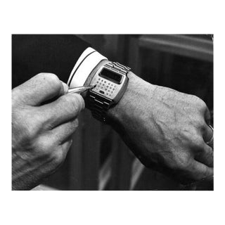 'Computer and Watch' Unframed Archival Pigment Print For Sale