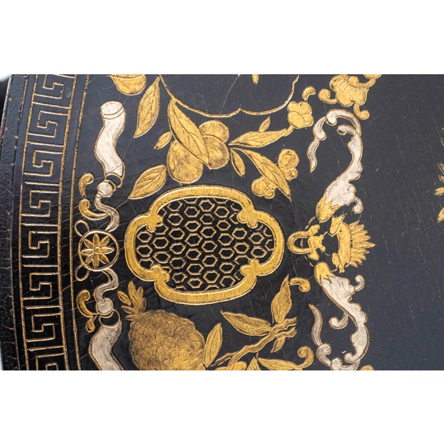 Baker Historic Charleston Chinoiserie Tilt Top Table For Sale - Image 16 of 17