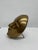 Polished Bronze Venetian Mask Sculpture by Volere, 1994 For Sale - Image 4 of 12