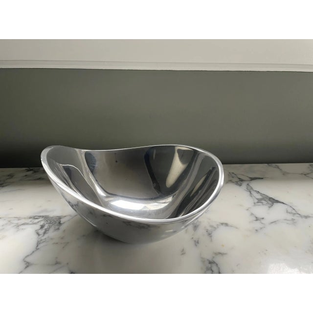 Modern Vintage Nambe Butterfly Bowl For Sale - Image 3 of 6
