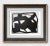 Textile Contemporary Abstract Artwork “Composition 2 in Black and White” by Cassandra Auker, Acrylic on Canvas For Sale - Image 7 of 7