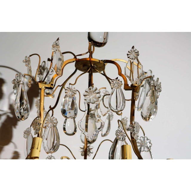 French Crystal Chandelier For Sale In Los Angeles - Image 6 of 10