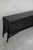 Mid-Century Scandinavian Modern Dark Oak Sideboard with Wooden Handles, 1960s For Sale - Image 14 of 18
