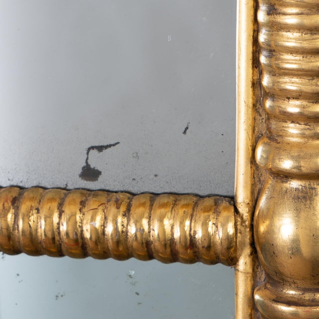 Sheraton Gilt Gesso Tabernacle Mirror, Attributed to Waterhouse, Circa 1810 For Sale - Image 4 of 5