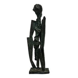 1962, Robert Thomas (1924-1987), Midcentury Bronze Sculpture, “Herm” For Sale