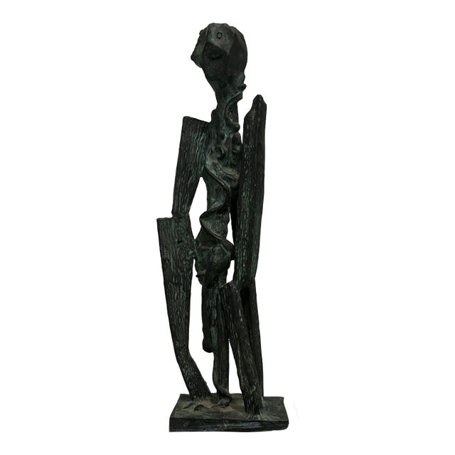 1962, Robert Thomas (1924-1987), Midcentury Bronze Sculpture, “Herm” For Sale