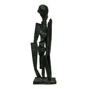 1962, Robert Thomas (1924-1987), Midcentury Bronze Sculpture, “Herm”