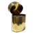 1960s Brass Tobacco Snuff Canister Container Jar For Sale