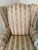 Traditional Vintage Wingback Armchair For Sale - Image 3 of 9