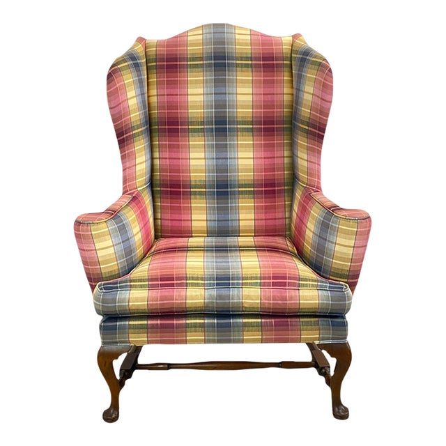 Kittinger Vintage Cw44 Colonial Williamsburg Wingback Chair Chairish