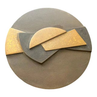 Esa Fedrigolli Sculptural Bronze 1980s Italian Box For Sale
